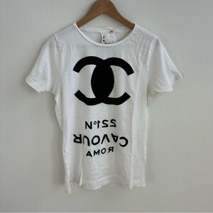 5 Preview Punk thrashed fashion white cotton t-shirt